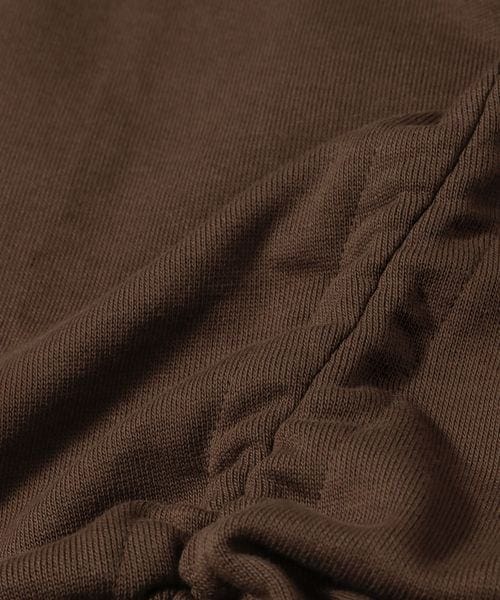 PAGEBOY（ページボーイ）の「ドロスト裏毛プルオーバー（トップス・レディース・オフホワイト05/ブラック09/ブラウン58・F）」の22枚目の写真