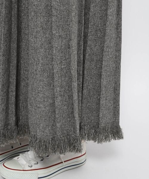 PAGEBOY（ページボーイ）の「ツイードプリーツスカート（スカート・レディース・ブラック09/グレージュ12/ターコイズ76・F）」の22枚目の写真