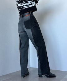 PAGEBOY | パッチワークジーンズ(パンツ)