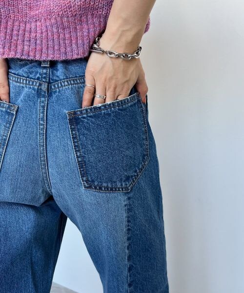 PAGEBOY（ページボーイ）の「パッチワークジーンズ（パンツ・レディース・ブラック09/ブルー85・25inch/26inch）」の9枚目の写真