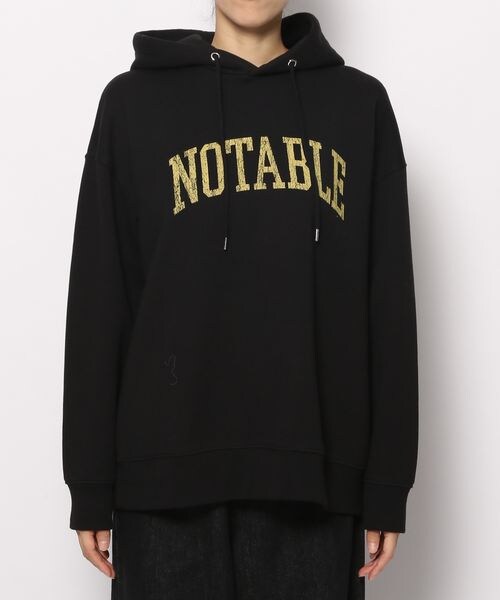 PAGEBOY（ページボーイ）の「クラックロゴパーカー（トップス・レディース・オフホワイト05/ブラック09/杢オートミール10・F）」の20枚目の写真