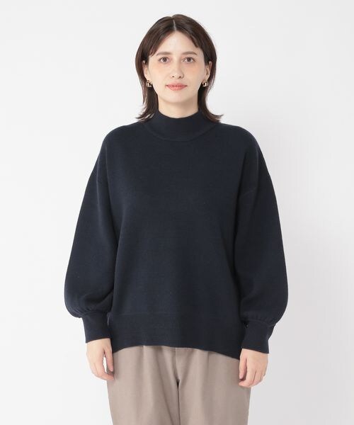 studio CLIP（スタディオクリップ）の「12ゲージソフィニーボトルネックプルオーバー（トップス・レディース・ピンク20/グリーン70/ブルー80/ネイビー88・M/L）」の15枚目の写真