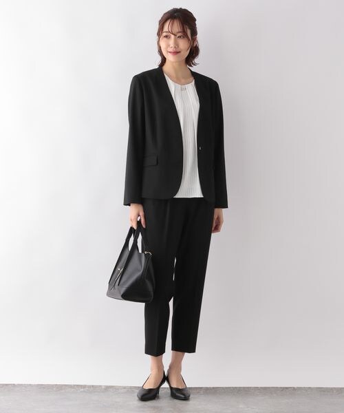 【最終価格！】新品⭐GLOBAL WORK　ウツクシルエット　撥水　ブラック GLOBAL WORK（グローバルワーク）の「ウツクシルエットテーパード