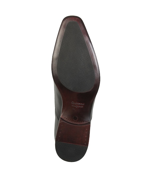 THE SUIT COMPANY(ザ・スーツカンパニー)の「セミロングノーズ ストレートチップシューズ(ドレスシューズ・メンズ・ブラック(色柄コード:BL)/ブラウン(色柄コード:BR)/ダークブラウン(色柄コード:DB)・25.0cm(40)/24.5cm/25.0cm/25.5cm/26.0cm/26.5cm/27.0cm)」の4枚目の写真