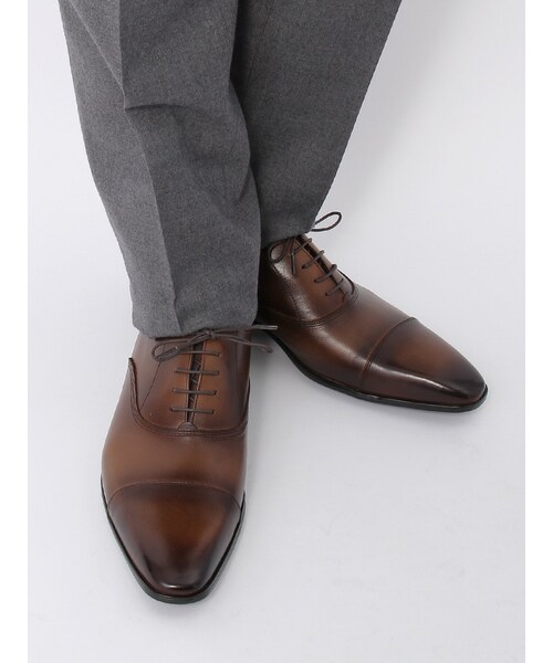 THE SUIT COMPANY(ザ・スーツカンパニー)の「セミロングノーズ ストレートチップシューズ(ドレスシューズ・メンズ・ブラック(色柄コード:BL)/ブラウン(色柄コード:BR)/ダークブラウン(色柄コード:DB)・25.0cm(40)/24.5cm/25.0cm/25.5cm/26.0cm/26.5cm/27.0cm)」の12枚目の写真