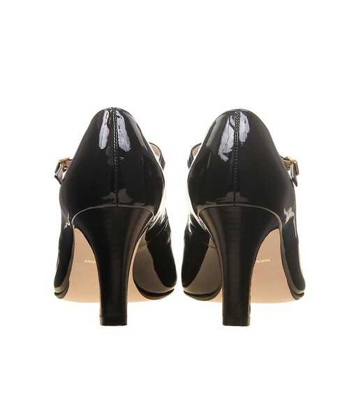 THE SUIT COMPANY(ザ・スーツカンパニー)の「フロントストラップ エナメルパンプス(パンプス・レディース・ブラック (色柄コード:BL)/ワインレッド (色柄コード:WN)・23.0cm/22.5cm/23.5cm/24.0cm/24.5cm)」の5枚目の写真