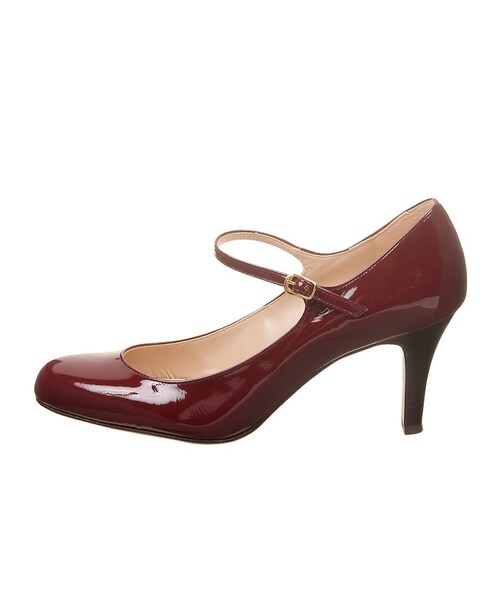 THE SUIT COMPANY(ザ・スーツカンパニー)の「フロントストラップ エナメルパンプス(パンプス・レディース・ブラック (色柄コード:BL)/ワインレッド (色柄コード:WN)・23.0cm/22.5cm/23.5cm/24.0cm/24.5cm)」の9枚目の写真