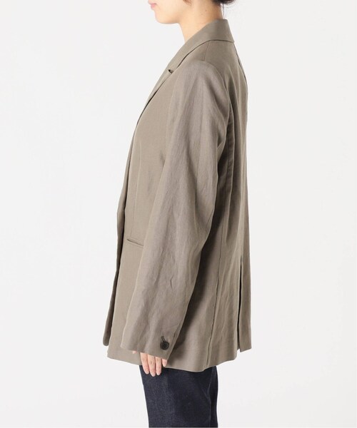 IENA(イエナ)の「《予約》LINEN COTTON ストレッチ ジャケット(その他・グレーB/36/38)」の19枚目の写真