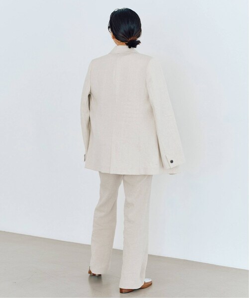 IENA(イエナ)の「《予約》LINEN COTTON ストレッチ ジャケット(その他・グレーB/36/38)」の17枚目の写真