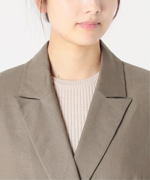 IENA(イエナ)の「《予約》LINEN COTTON ストレッチ ジャケット(その他・グレーB/36/38)」の22枚目の写真