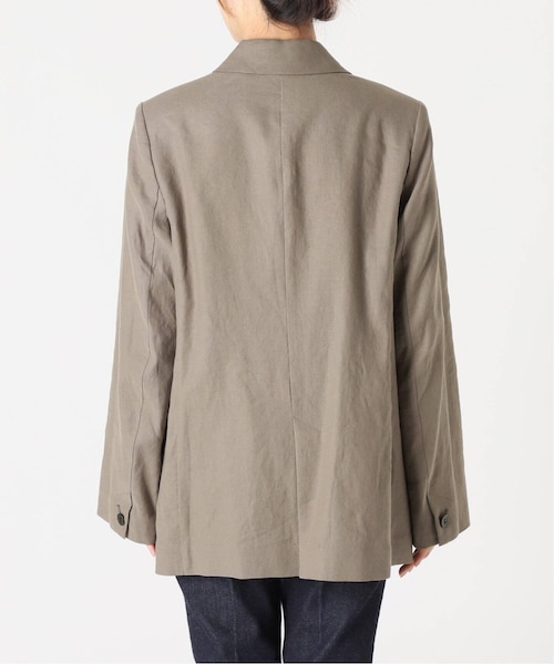 IENA(イエナ)の「《予約》LINEN COTTON ストレッチ ジャケット(その他・グレーB/36/38)」の20枚目の写真