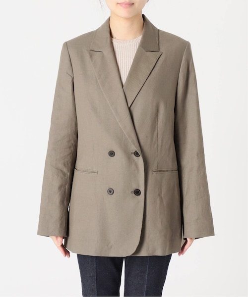 IENA(イエナ)の「《予約》LINEN COTTON ストレッチ ジャケット(その他・グレーB/36/38)」の18枚目の写真