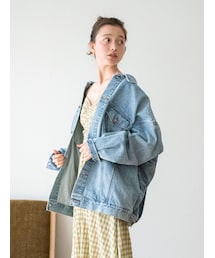 Ungrid | ビッグシルエットデニムジャケット(デニムジャケット)
