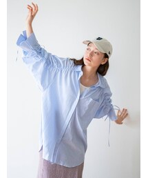 Ungrid | スリーブギャザーデザインシャツ(シャツ/ブラウス)