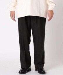 JOURNAL STANDARD（ジャーナルスタンダード）の「《予約》別注 ウールツータックワイドパンツ（パンツ）」