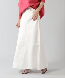 VERMEIL par iena（ヴェルメイユパーイエナ）の「《予約》FINXコットン バギーサテン 5Pリメイク風スカート（スカート）」