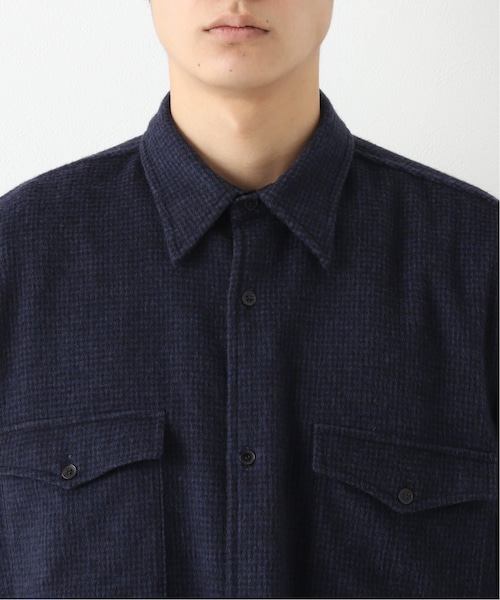 WISM（ウィズム）の「【comoli / コモリ】W/CA ハウンドトゥース CPO