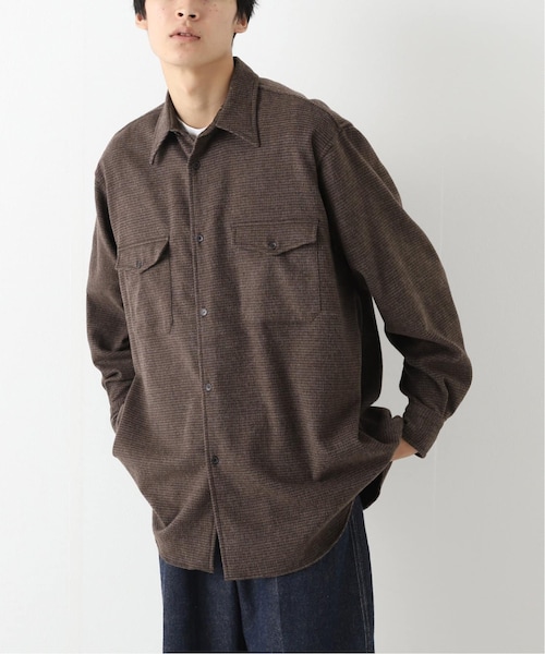 WISM（ウィズム）の「【comoli / コモリ】W/CA ハウンドトゥース CPO