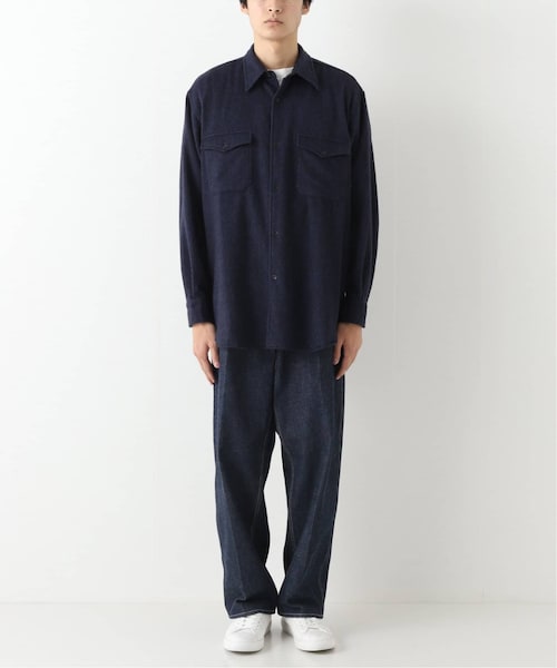 WISM（ウィズム）の「【comoli / コモリ】W/CA ハウンドトゥース CPO