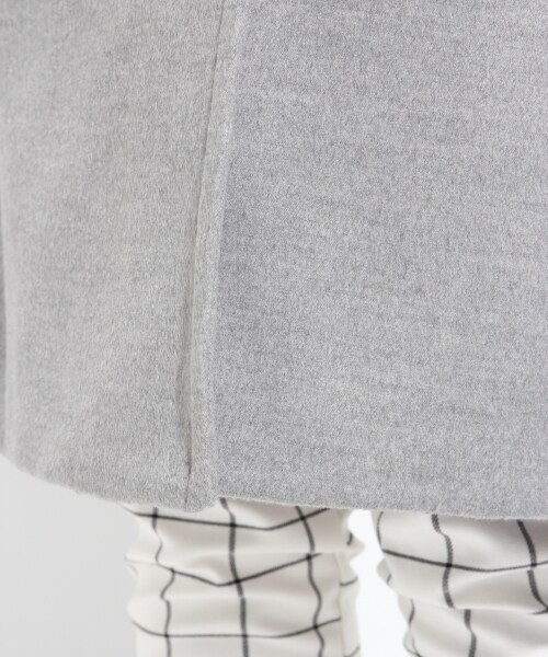 LOWRYS FARM（ローリーズファーム）の「ロングチェスターコート（ジャケット/アウター・レディース・ブラック/ライトブルー/グレー・Ｍ/Ｌ）」の13枚目の写真