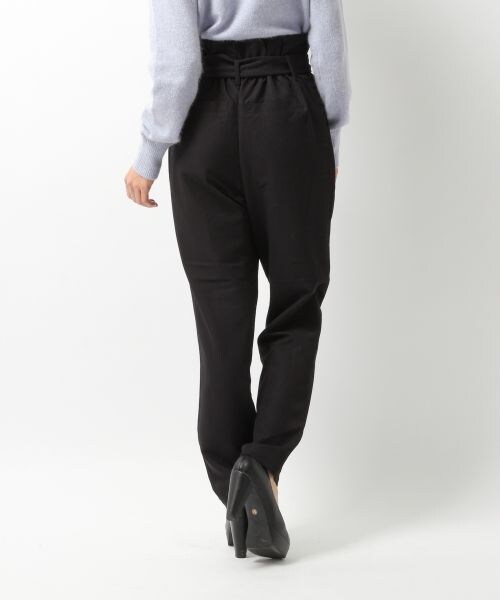 Heather(ヘザー)の「リボンタックパンツ(パンツ・レディース・ブラック/ベージュ・FREE)」の5枚目の写真