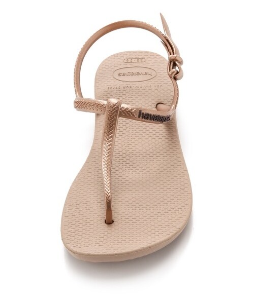havaianas(ハワイアナス)の「Havaianas Freedom T-Strap Sandals(サンダル・レディース・Rose Gold・39/40/35/36/41/42/37/38)」の3枚目の写真