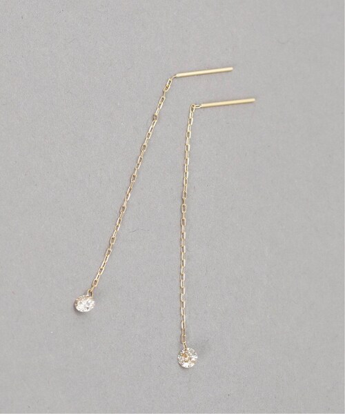 Lilas（リラ）の「《予約》ホールダイヤアメリカンピアス K18（両耳）（腕時計・ゴールド/(090)/フリー/残り3点）」の3枚目の写真