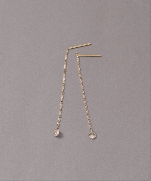 Lilas（リラ）の「《予約》ホールダイヤアメリカンピアス K18（両耳）（腕時計・ゴールド/(090)/フリー/残り3点）」の4枚目の写真