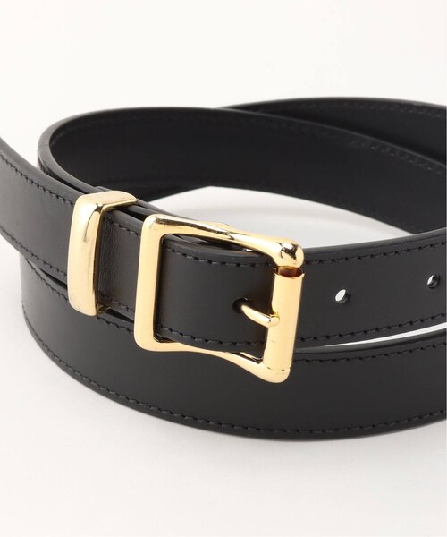 MUSE de Deuxieme classe（ミューズデドゥーズィエムクラス）の「*SIGNATURE LEATHER ベルト（財布/小物・ブラック/(001)/フリー/残り3点）」の11枚目の写真