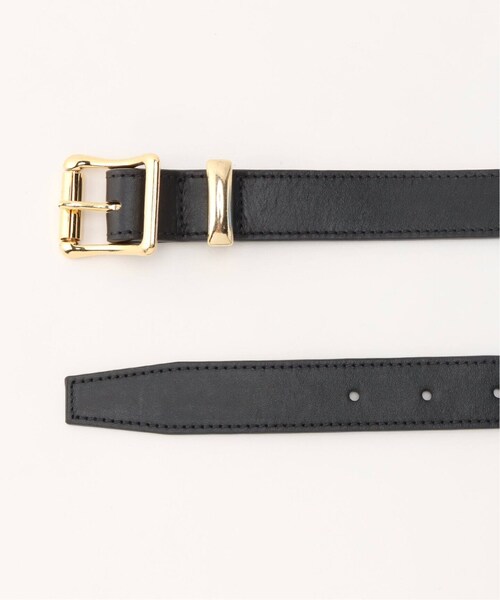 MUSE de Deuxieme classe（ミューズデドゥーズィエムクラス）の「*SIGNATURE LEATHER ベルト（財布/小物・ブラック/(001)/フリー/残り3点）」の8枚目の写真