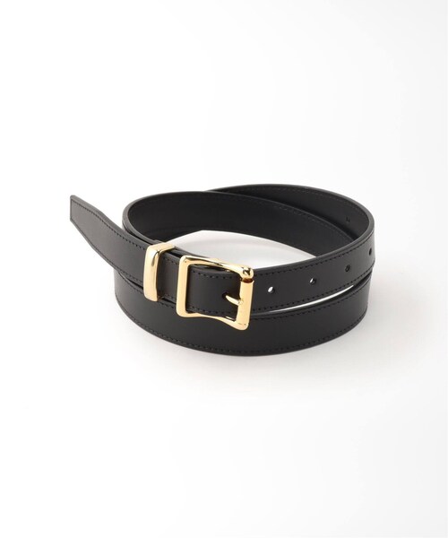 MUSE de Deuxieme classe（ミューズデドゥーズィエムクラス）の「*SIGNATURE LEATHER ベルト（財布/小物・ブラック/(001)/フリー/残り3点）」の7枚目の写真