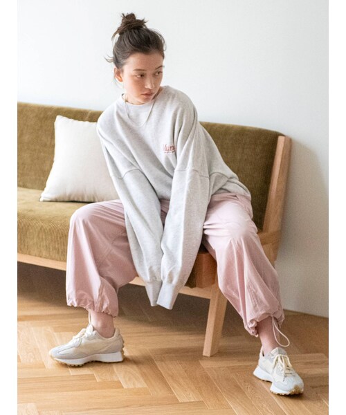 Ungrid（アングリッド）の「ナイロン混ミリタリールーズパンツ（パンツ