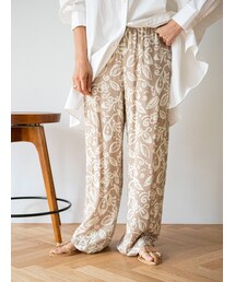 Ungrid | リーフ柄ラフパンツ(その他パンツ)