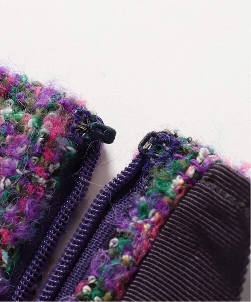 IENA（イエナ）の「IENA LA BOUCLE カラーツィードVネックワンピース