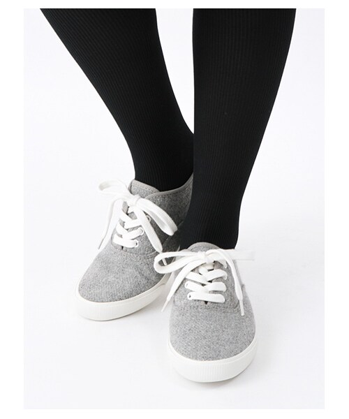 ehka sopo（エヘカソポ）の「ローカットスニーカー1803825-88-13-13（スニーカー・レディース・グレー/グリーン・M/L）」の11枚目の写真