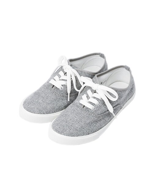 ehka sopo（エヘカソポ）の「ローカットスニーカー1803825-88-13-13（スニーカー・レディース・グレー/グリーン・M/L）」の3枚目の写真