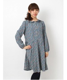 ehka sopo | 幾何プリントワンピース1101593-41-13-11(ワンピース/ドレス)