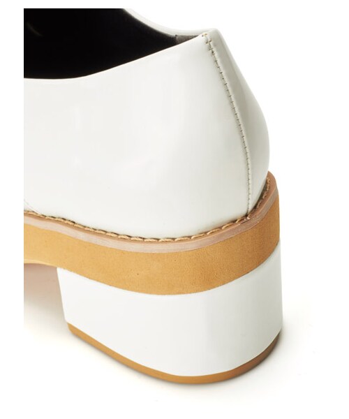 LILY BROWN（リリーブラウン）の「マニッシュシューズ（フラットシューズ・レディース・WHT/PNK/BLK・S/M/L）」の9枚目の写真