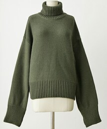 imvely | バルキー畦タートルネックニット(ニット/セーター)