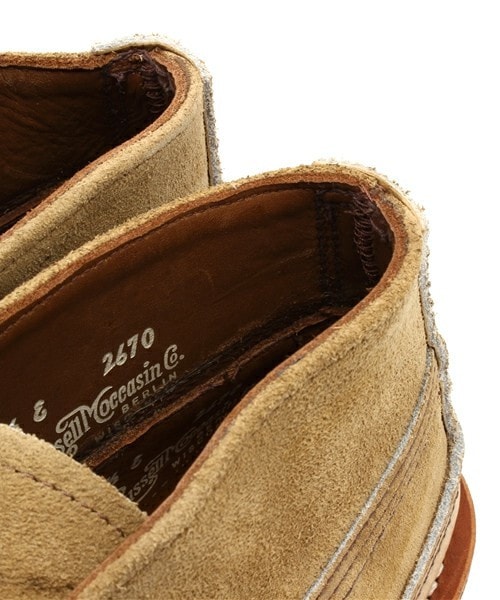 RUSSELL MOCCASIN（ラッセルモカシン）の「RUSSELL MOCCASIN　別注  5-Eyelet Sporting CraysChukka（ブーツ・メンズ・ベージュ・US-8h/US-7h/US-8）」の7枚目の写真