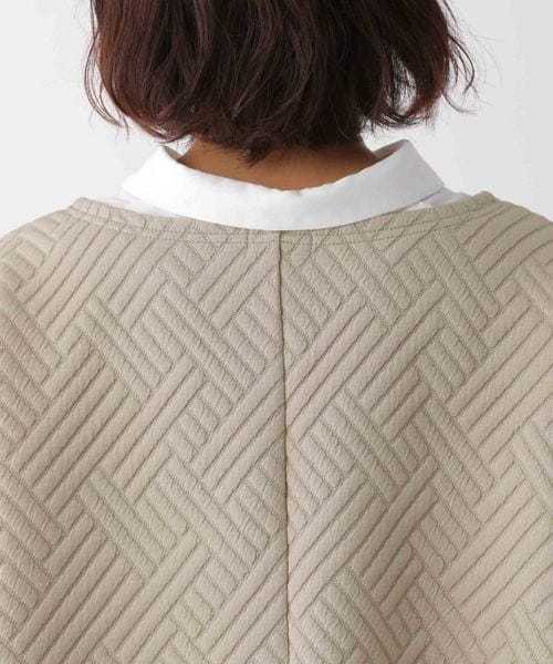 LEPSIM（レプシィム）の「カットキルティングプルオーバー（トップス・レディース・オフホワイト05/ピンク21/ベージュ51・FREE SIZE）」の14枚目の写真