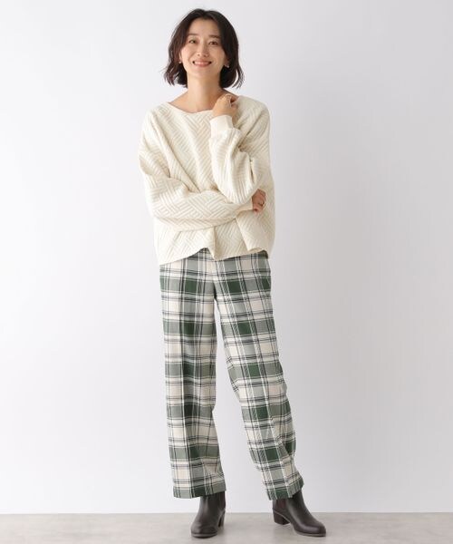 LEPSIM（レプシィム）の「カットキルティングプルオーバー（トップス・レディース・オフホワイト05/ピンク21/ベージュ51・FREE SIZE）」の4枚目の写真