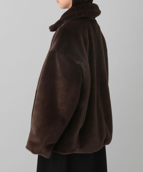 e/rm ファージャケット ダークブラウン M L アパートバイローリーズ 楽天市場】【SALE／35%OFF】【e/rm】ファージャケット e/rm