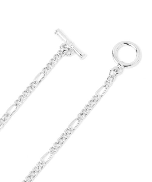 mysty woman（ミスティウーマン）の「コンビチェーンマンテルネックレス（アクセサリー・レディース・シルバー12/ゴールド52・F）」の6枚目の写真