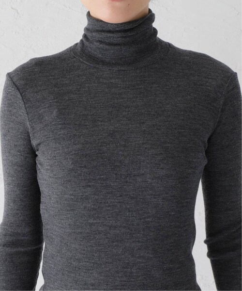 極美品❤️ドゥーズィエムクラス　タートルネック　　jersey　黒　ウール Deuxieme Classe（ドゥーズィエムクラス）の「追加WOOLY RIB