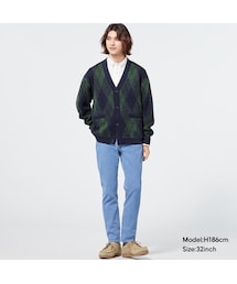 GU（ジーユー）の「ストレッチスリムジーンズB(股下76cm)（スリムパンツ・メンズ）」