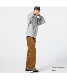 GU（ジーユー）の「シェフパンツ+EC(丈長め76.0cm)（シェフパンツ・バルーンパンツ・メンズ）」