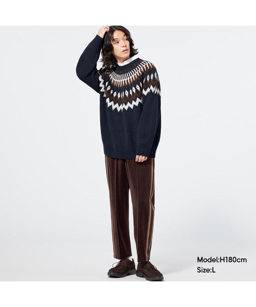 GU(ジーユー)の「ベロアトラックパンツNT+E(その他・メンズ・GCL5858・GML007)」の1枚目の写真