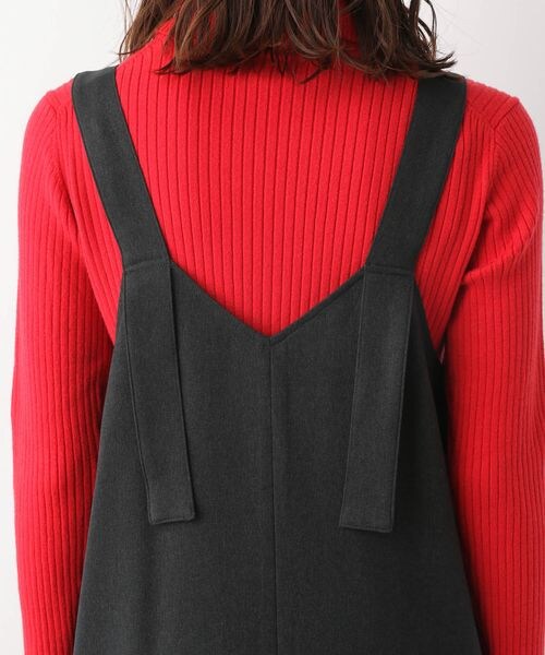 LEPSIM（レプシィム）の「2WAYウールライクジャンスカ（ワンピース/ドレス・レディース・チャコール18/ライトベージュ51/ダークブラウン58・FREE SIZE）」の22枚目の写真