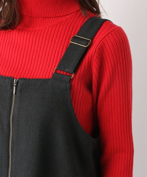 LEPSIM（レプシィム）の「2WAYウールライクジャンスカ（ワンピース/ドレス・レディース・チャコール18/ライトベージュ51/ダークブラウン58・FREE SIZE）」の19枚目の写真